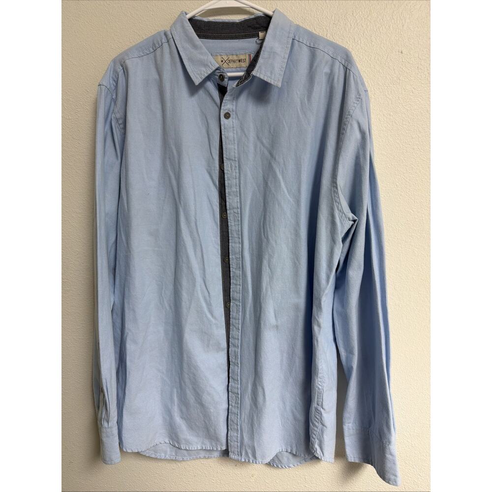 Depart West Shirt Men’s XL Long Sleeve Button Down Shirt
